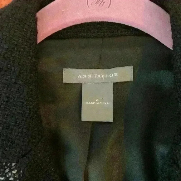 Ann Taylor blazer, fitted, peplum, Old Money, Clueless Preppy, Size 6 - Picture 4 of 6